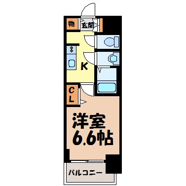 ファステートNAGOYA今池バレンシア 間取り図