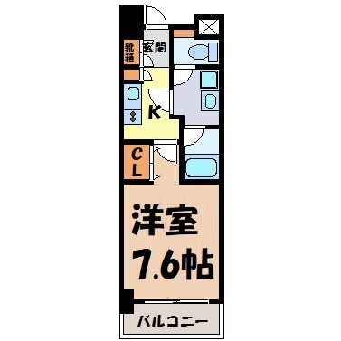 meLiV鶴舞 間取り図