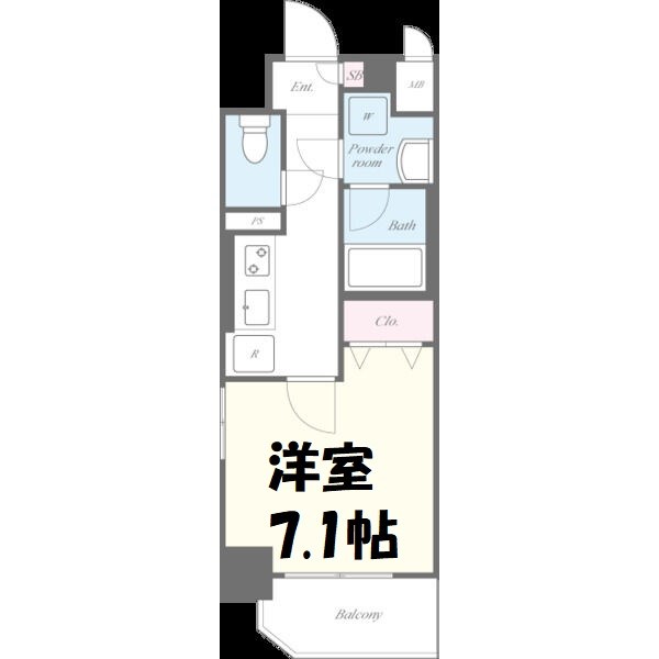 アクアエテルナ泉 間取り図