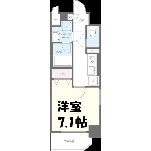 アクアエテルナ泉 間取り図