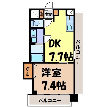 ＣＬＡＩＲ　ＨＥＩＷＡ 間取り図