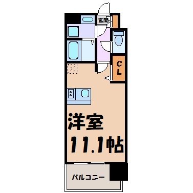 プレサンス栄フレイヤ 間取り図