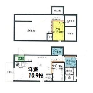 LaLuce名駅南 間取り図