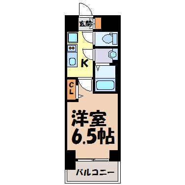 プレサンス鶴舞ファースト 間取り図