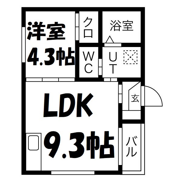 DELSOL　IKOMA 間取り図