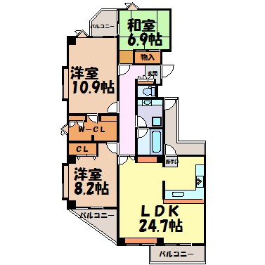 コート八事石坂 間取り