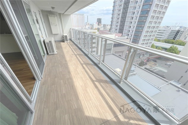 ルシェット白川公園 ベランダ