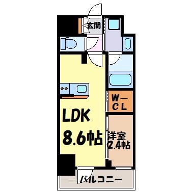 ハーモニーレジデンス名古屋イースト 間取り図