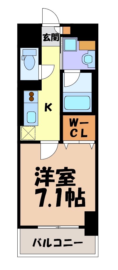 サクシード大曽根 間取り図
