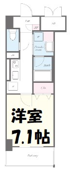 サクシード大曽根 間取り図