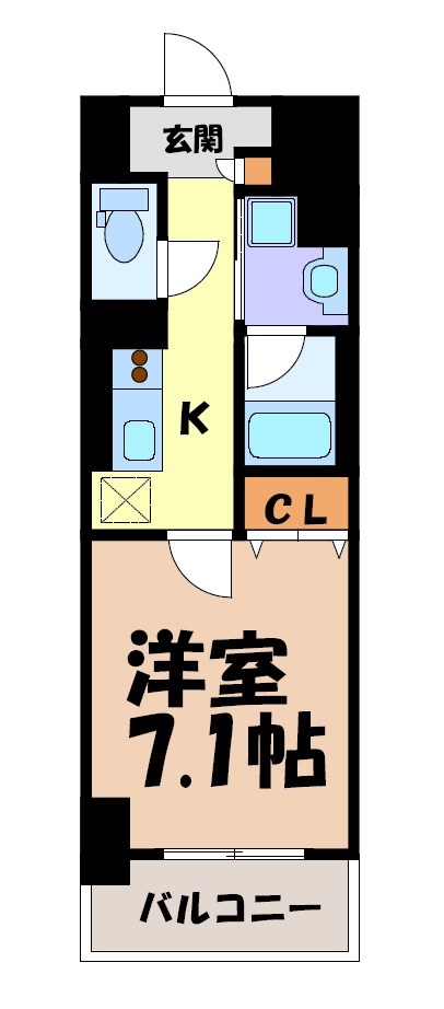 サクシード大曽根 間取り図