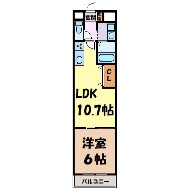 フォレスト２００１ 間取り図