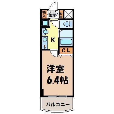 プレサンス上前津リラクシア 間取り図