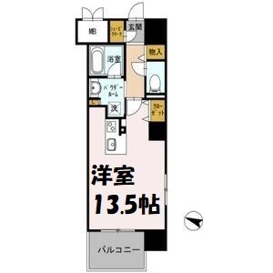 ロイヤルパークスERささしま 間取り図