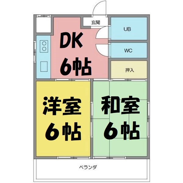 コンフォール池下 間取り図