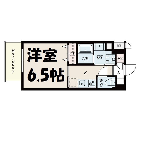 S-RESIDENCE浅間町 間取り図