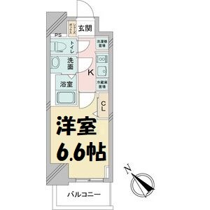 アステリ鶴舞テーセラ 間取り図