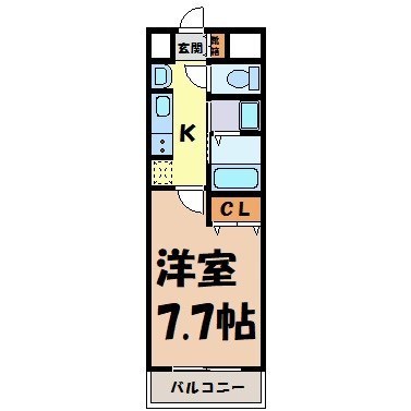 ブルームライフ黒川 間取り図