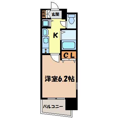 プレサンス桜通アベニュー 間取り図