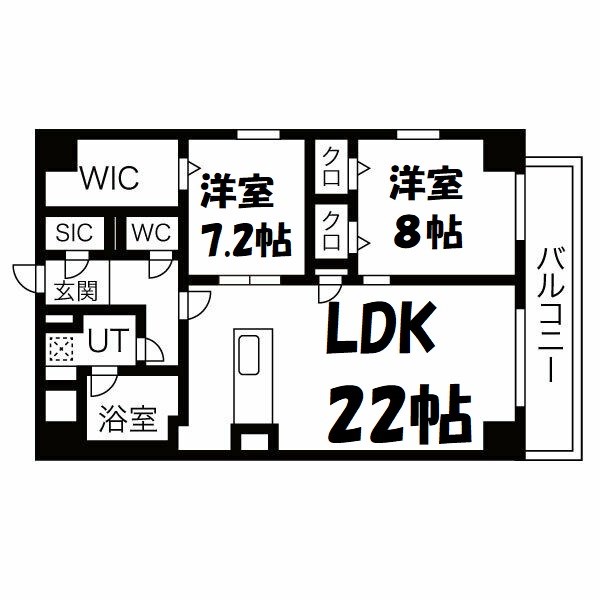 JMFレジデンス名駅南 間取り図