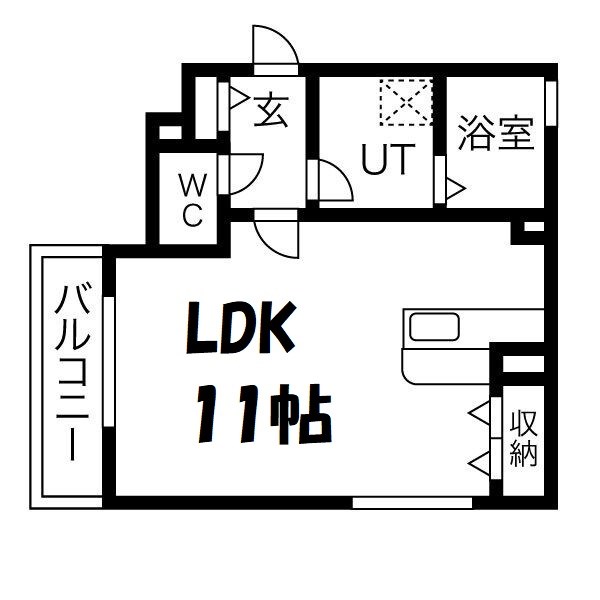 フォレストビレッジ大正町 間取り図