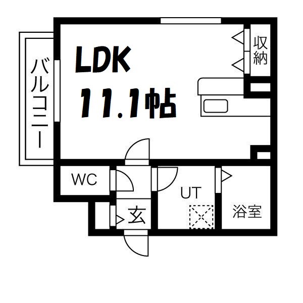 フォレストビレッジ大正町 間取り図