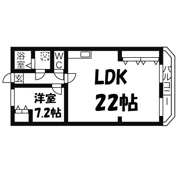 メゾン・ド・やまと日和町 間取り図