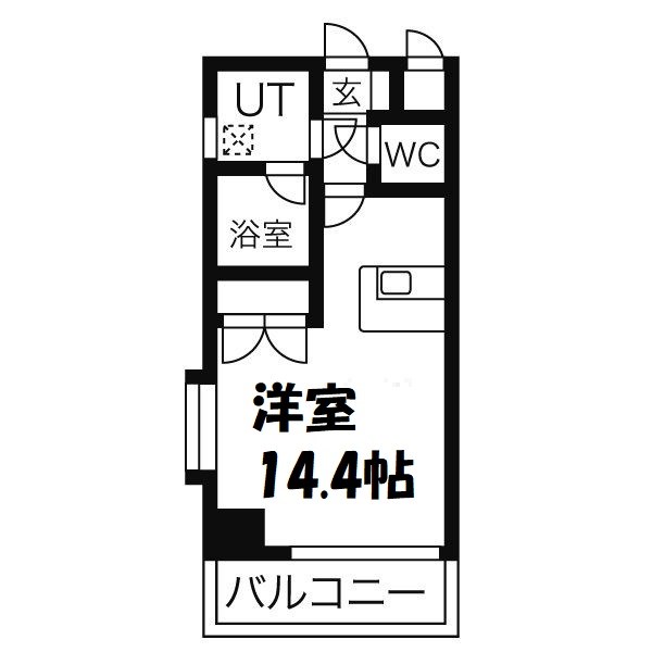 ヴェルシェーヌ桜橋 間取り