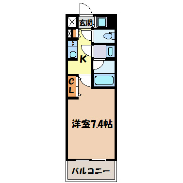 プライムアーバン泉 間取り図