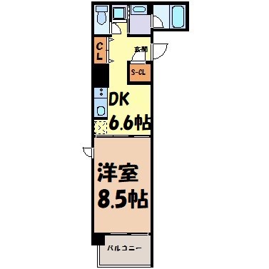 プライムアーバン泉 間取り図