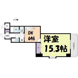 プロビデンス東片端 間取り図