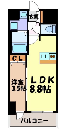 ファステート東別院シュプール 間取り