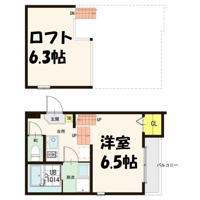 Grande鶴羽 間取り図
