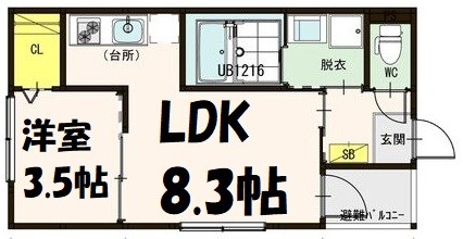 グレイス鶴舞 間取り図