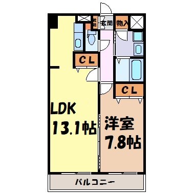 グランシャリオ覚王山 間取り