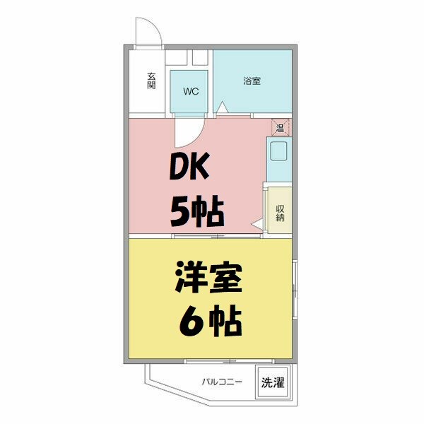 クレベール稲穂 間取り