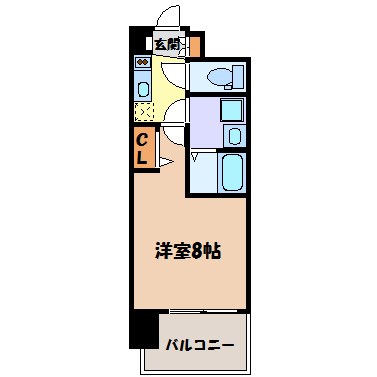 プレサンス久屋大通セントラルパーク 間取り図