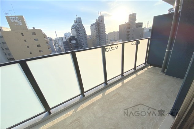 プレサンスTHE新栄 ベランダ