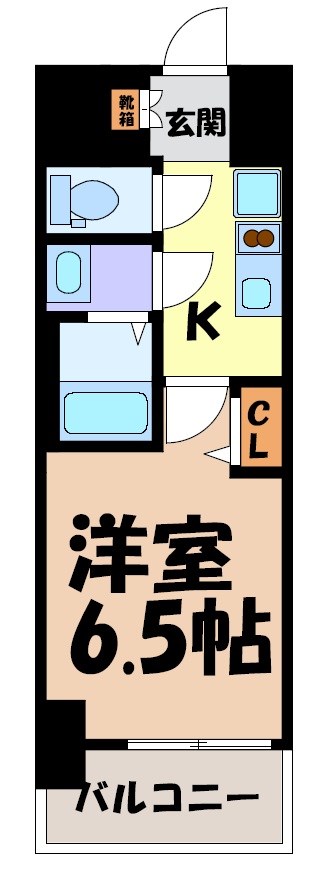 プレサンスTHE新栄 間取り図