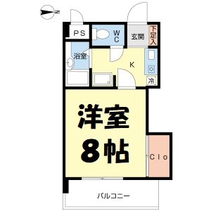 ロイヤル楠元 間取り図