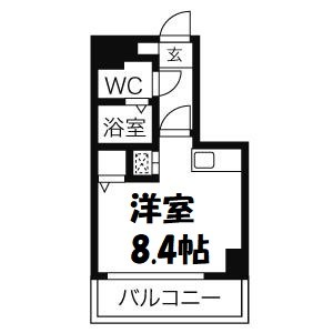 リベール名駅南 間取り図