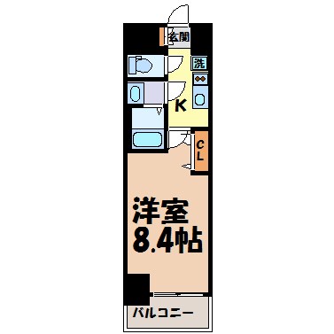 ディアレイシャス浅間町 間取り図