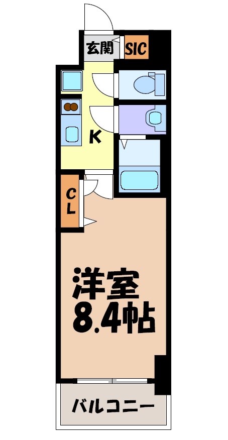 ディアレイシャス浅間町 間取り図