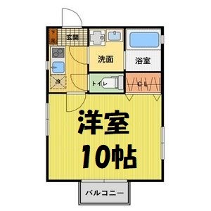 ボワデール 間取り図