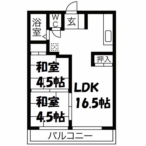 万長ビル 間取り図
