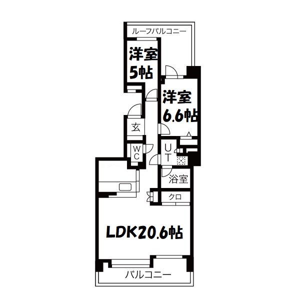 東桜シティハウス 間取り図