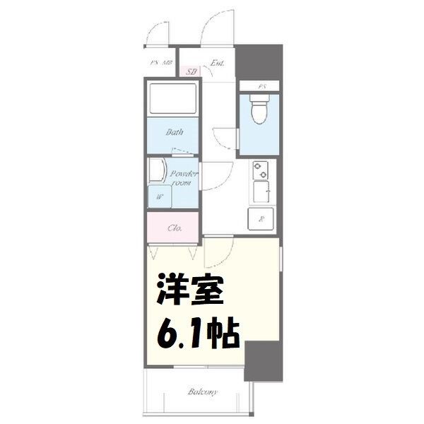 スカイホース 間取り図