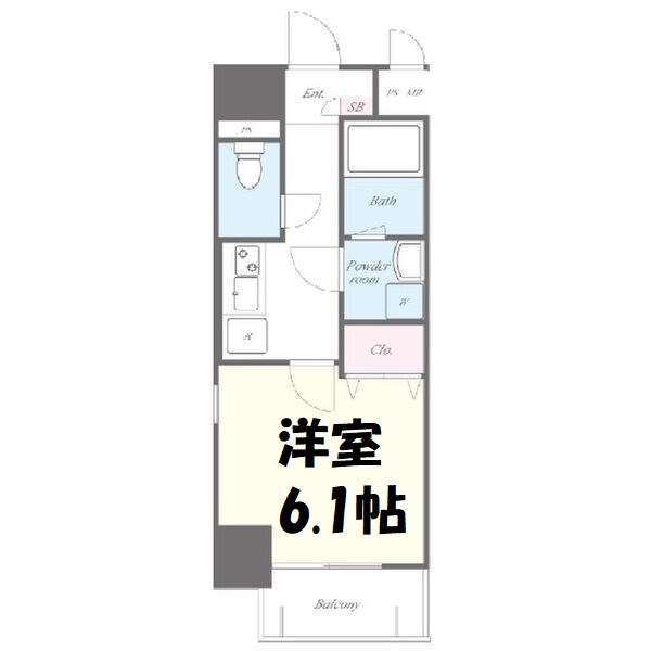 スカイホース 間取り図