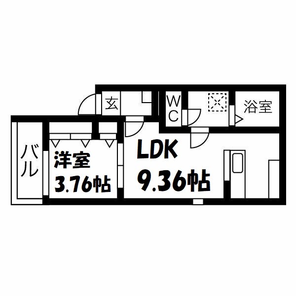 グランフェリオ 間取り図
