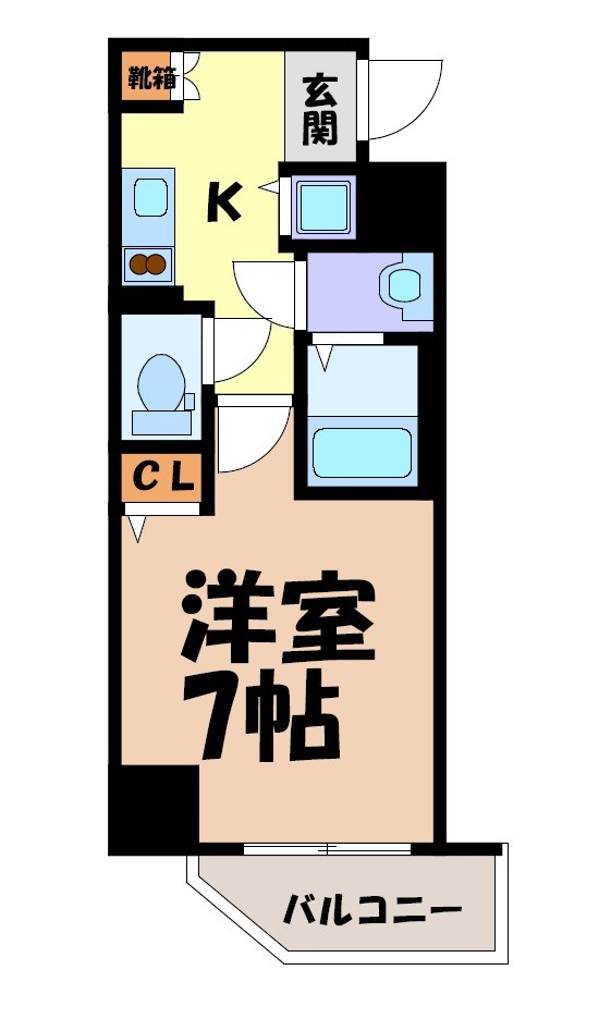 エスリード大須デュオ 間取り図